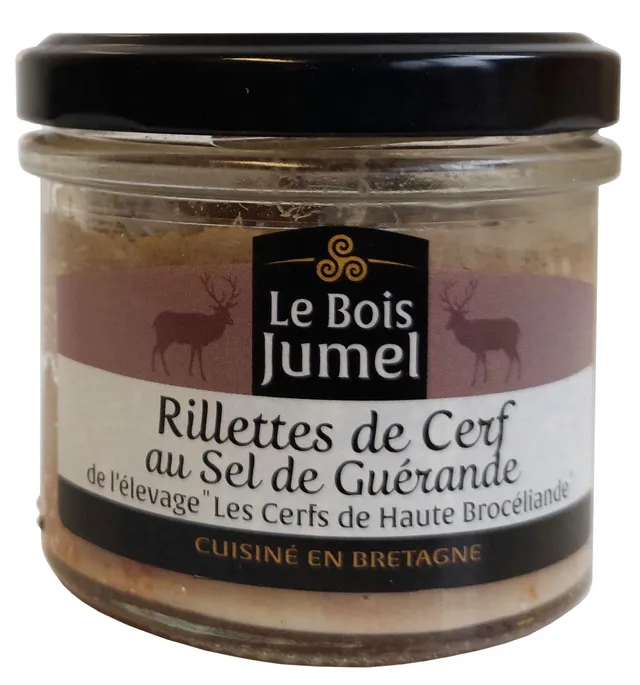 La Trinitaine Rillettes de Cerf Sel Guérande Bois Jumel