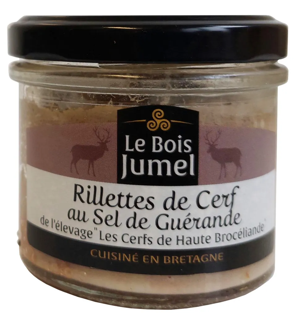 La Trinitaine Rillettes de Cerf Sel Guérande Bois Jumel