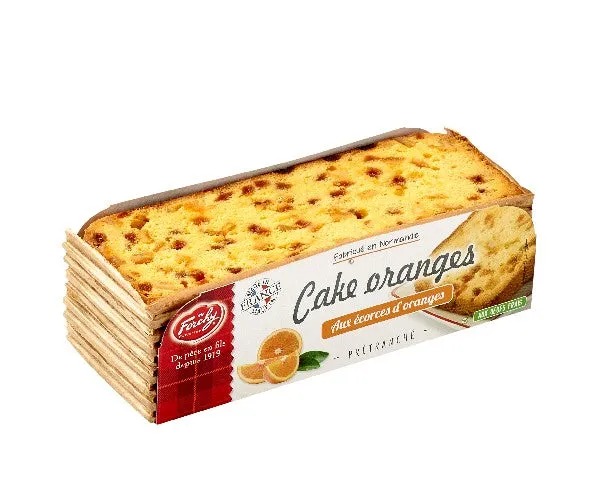 La Trinitaine Cake oranges pré-tranché écorces confites