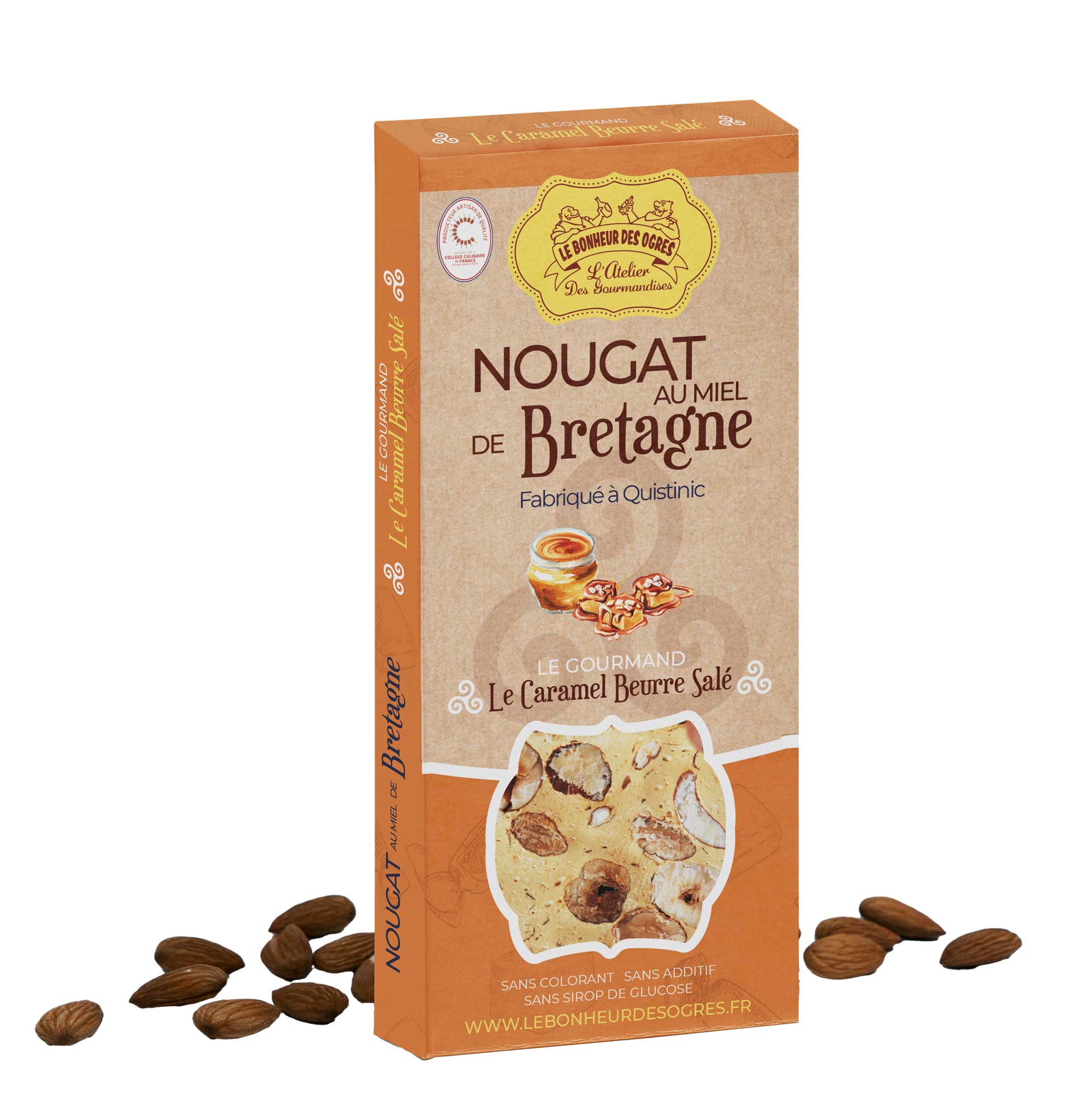 La Trinitaine Nougat Caramel Beurre Salé confiserie