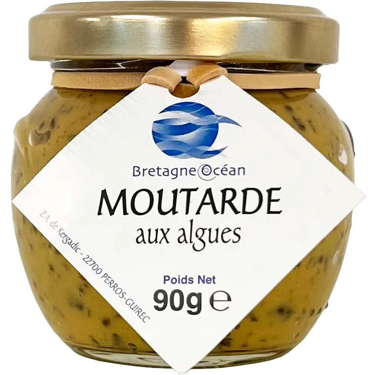 La Trinitaine Moutarde aux algues 90g moutarde onctueuse