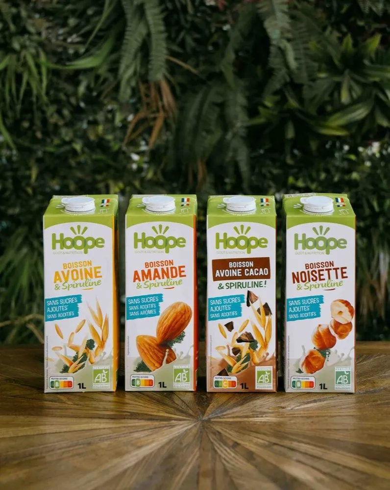 HOOPE Packs Découverte boissons végétales 4 saveurs