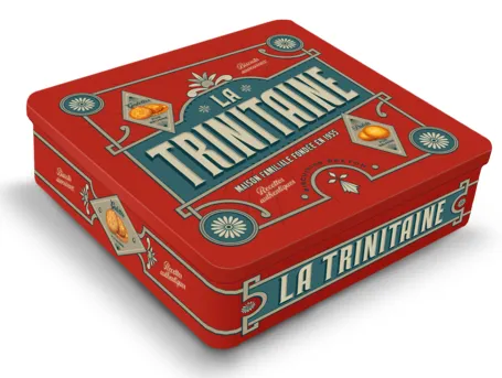 La Trinitaine Coffret Vintage rouge Galettes Palets