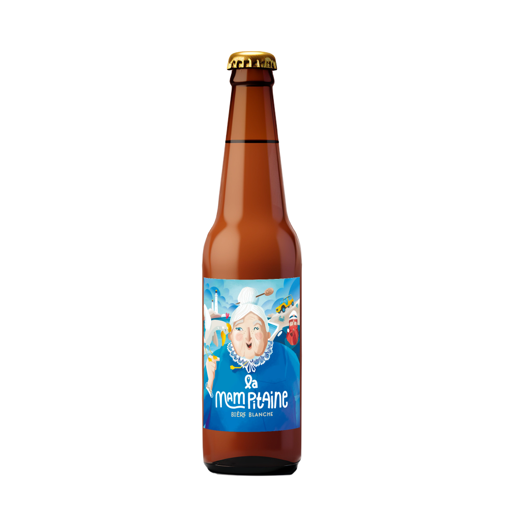 La Trinitaine Mam Pitaine bière blanche bio 33 cl