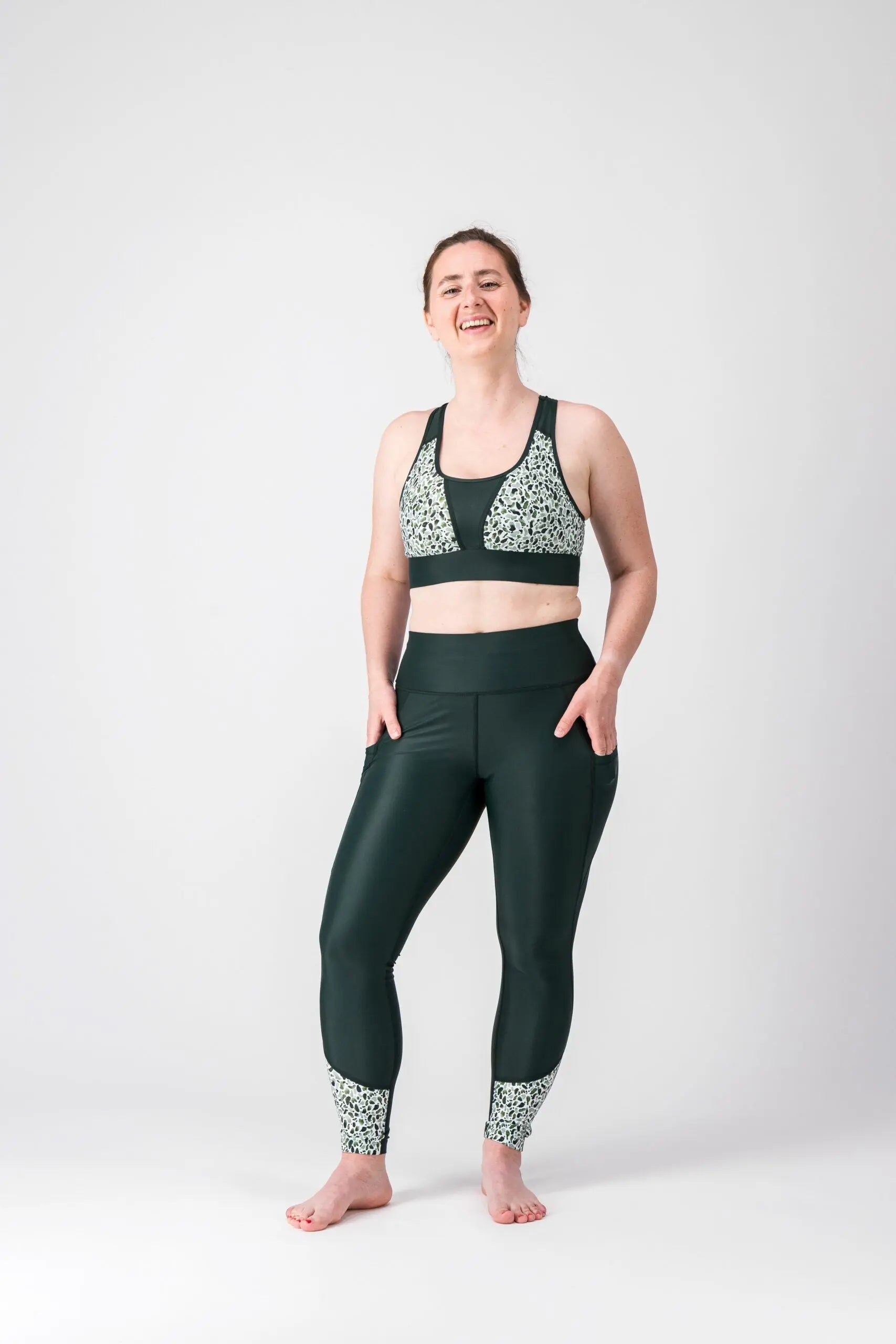 GAYASKIN Scotland FLOW legging sport femme poches taille haute