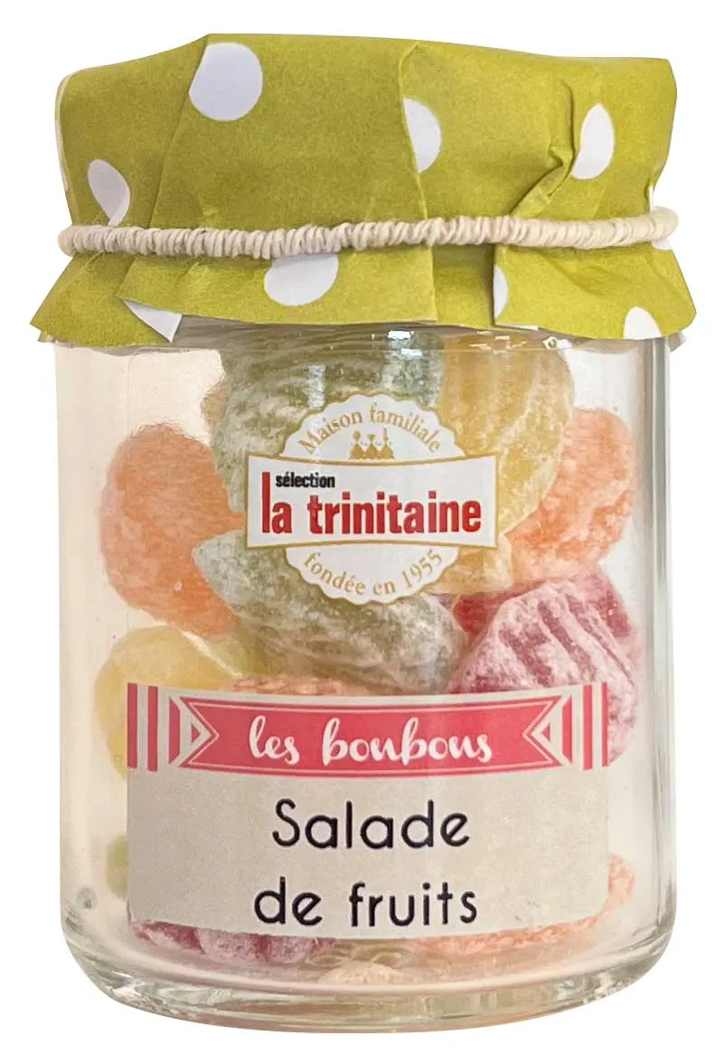 La Trinitaine salade de fruits petit pot bonbons
