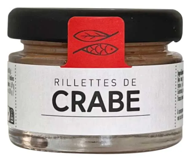 La Trinitaine Tartinables Rillette crabe 30g