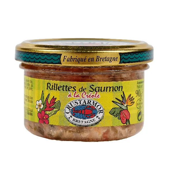 La Trinitaine Tartinables terre & mer rillettes saumon créole apéritif