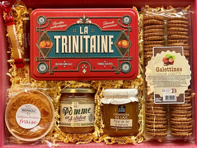 La Trinitaine Panier Vintage panier gourmand sucré