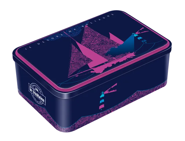 La Trinitaine Coffret Bateau galettes et palets Bretagne