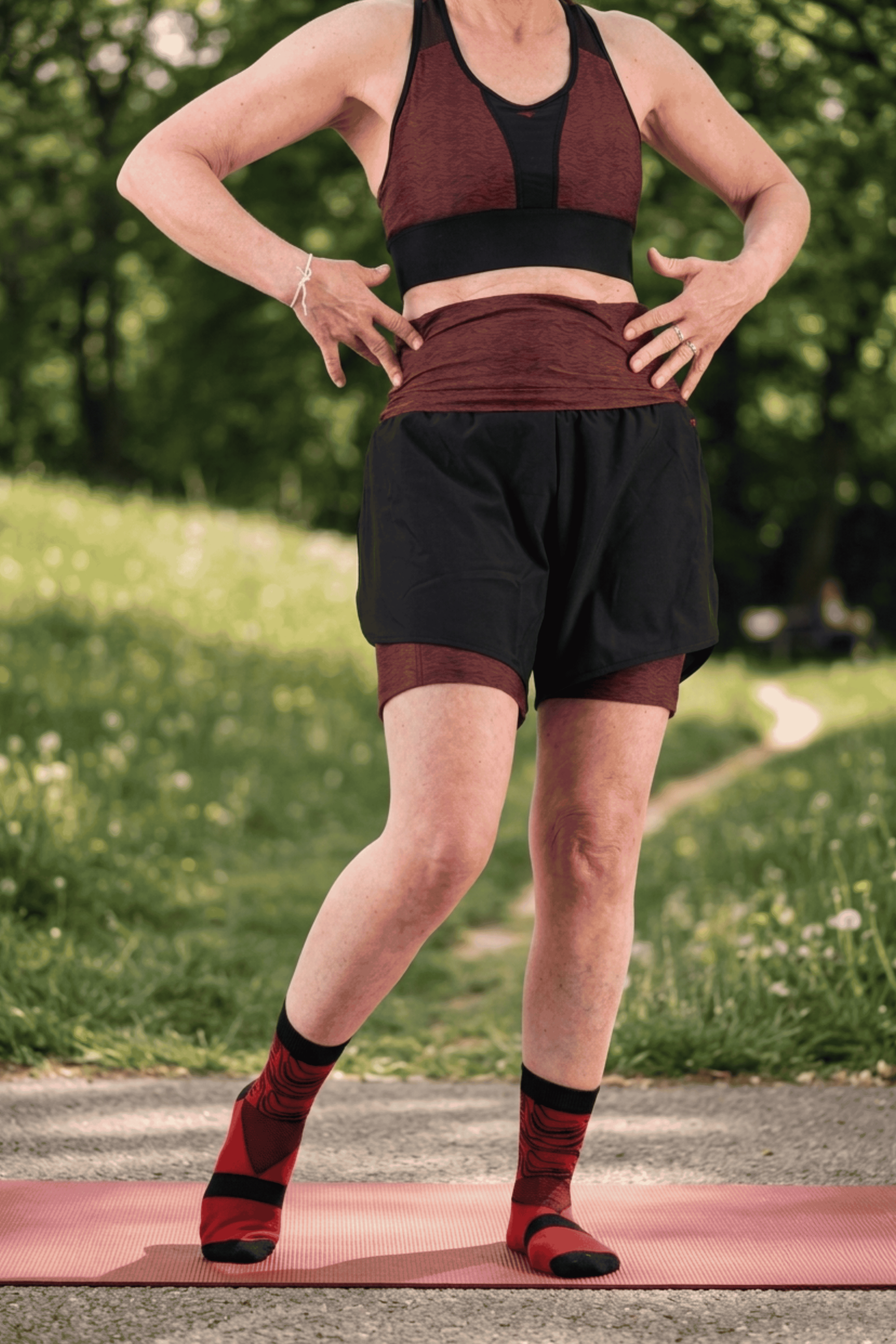 Gayaskin Vibrations ceinture running femme poches zippée