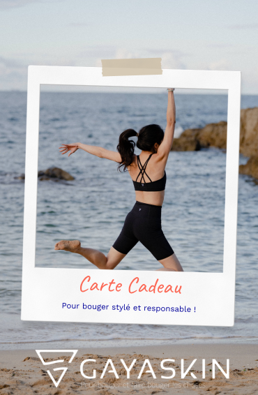 GAYASKIN Accessoires Carte cadeau 50€ sport femme