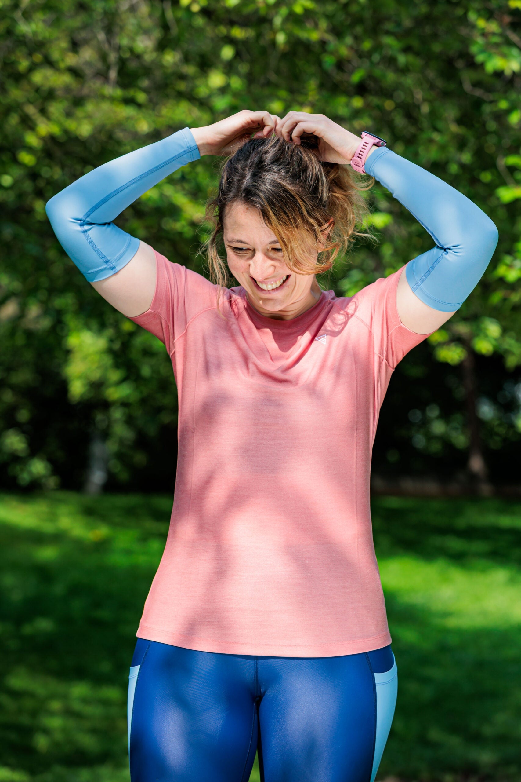 GAYASKIN Zenith t-shirt Tencel femme rose poudré doux