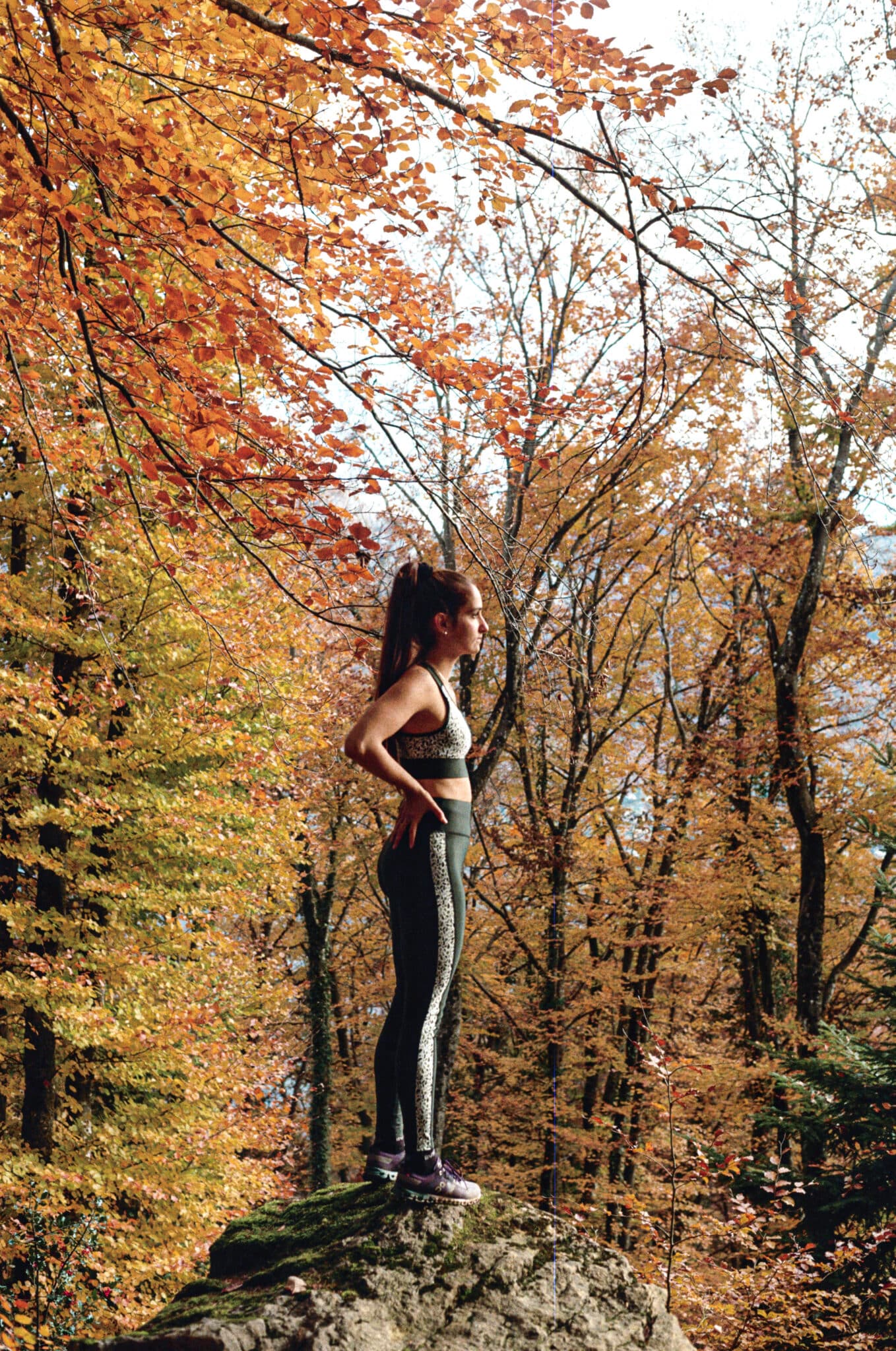 GAYASKIN Scotland FLY legging sport femme taille haute poche