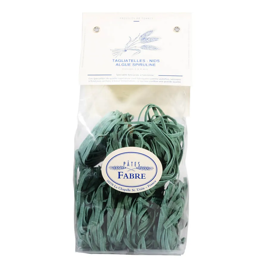 La Trinitaine Tagliatelles Spiruline Pâtes Fabre