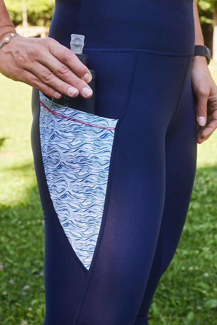 GAYASKIN Nouvelle Vague Legging 3/4 sport femme recyclé