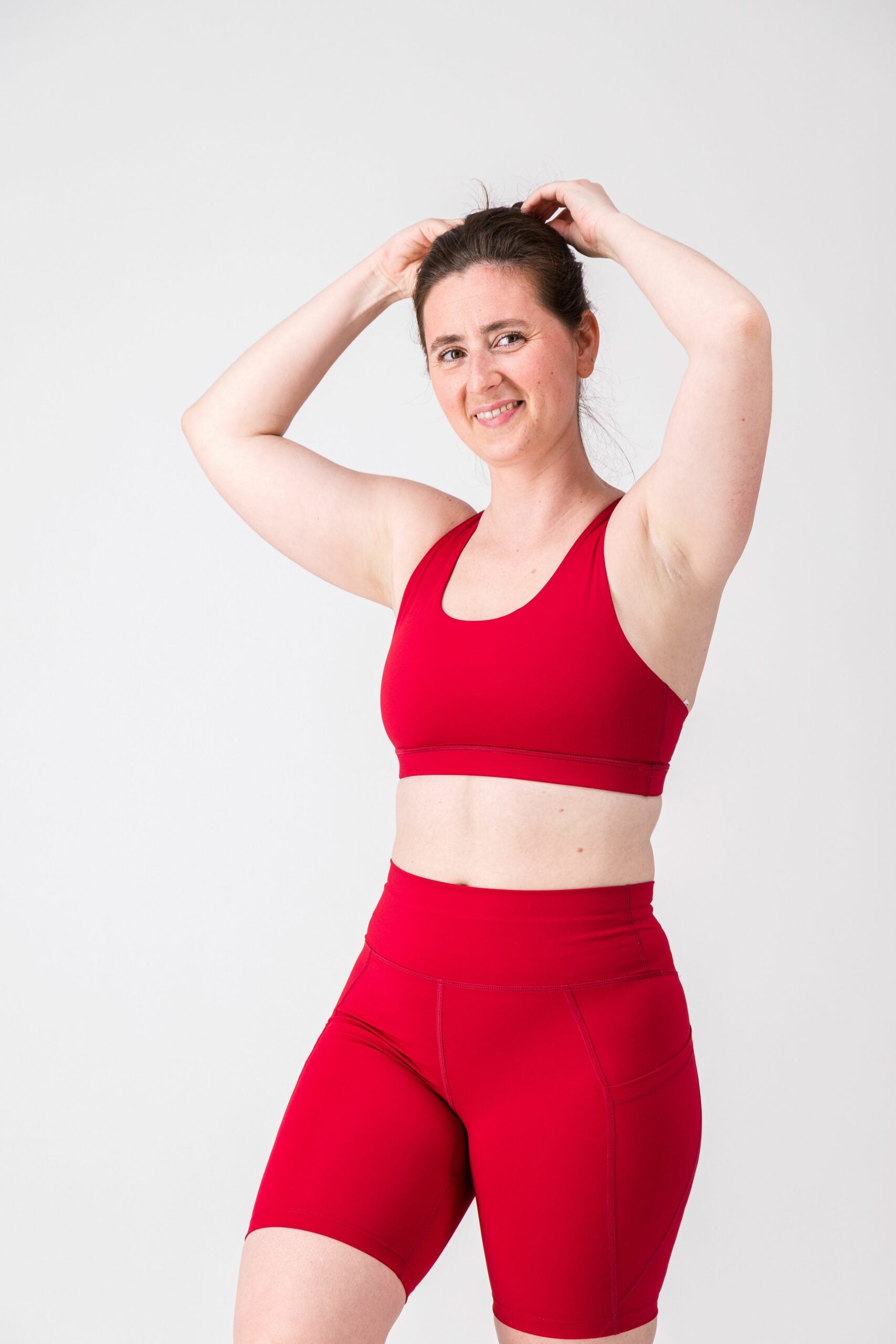 GAYASKIN La Lumineuse PHOENIX brassière sport bleu été dos croisé