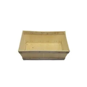 La Trinitaine Bourriche rectangle 3K présentation panier garni
