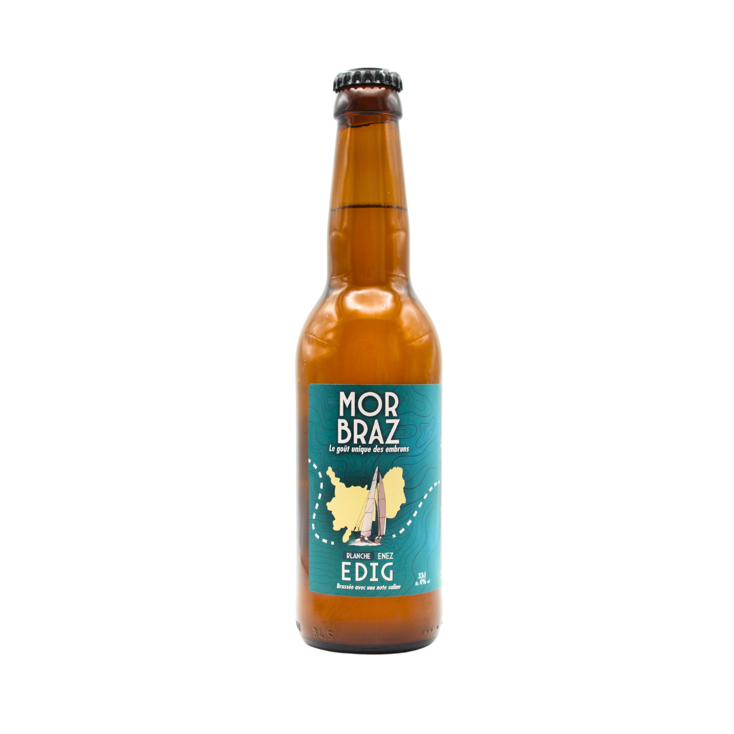 La Trinitaine Enez Edig Blanche bière 33cl