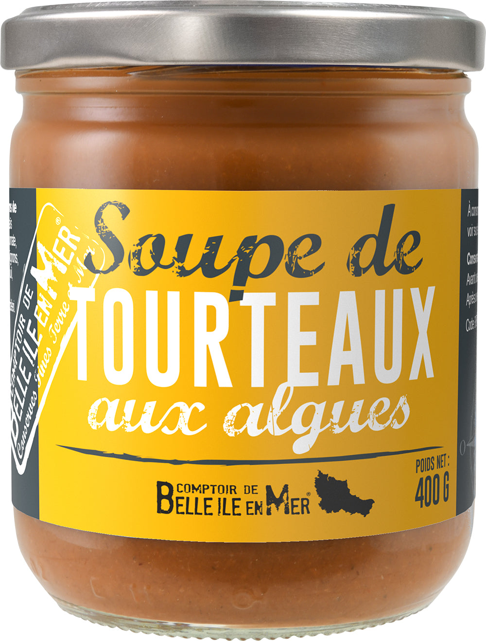 La Trinitaine Soupe tourteaux algues soupe poisson 400g