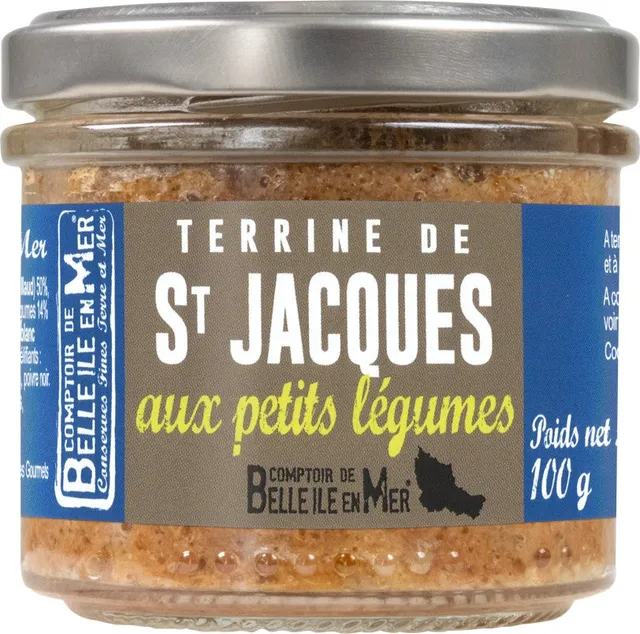 La Trinitaine Terrine Saint-Jacques Légumes terrine mer