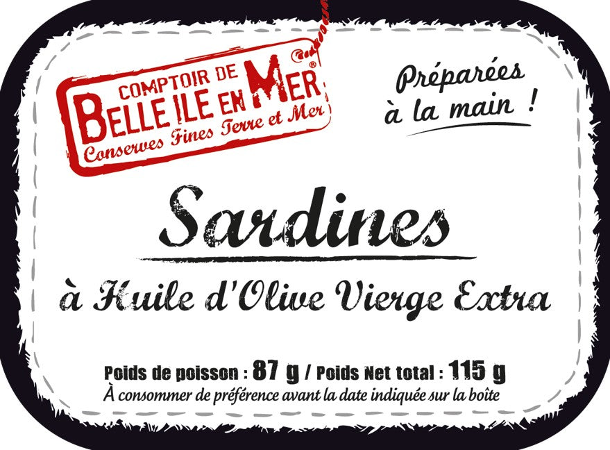 La Trinitaine Sardines huile olive vierge extra