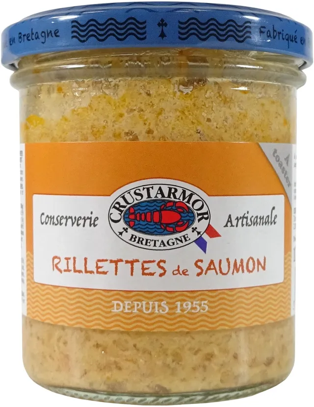 Crustarmor Rillettes de saumon tartinable mer