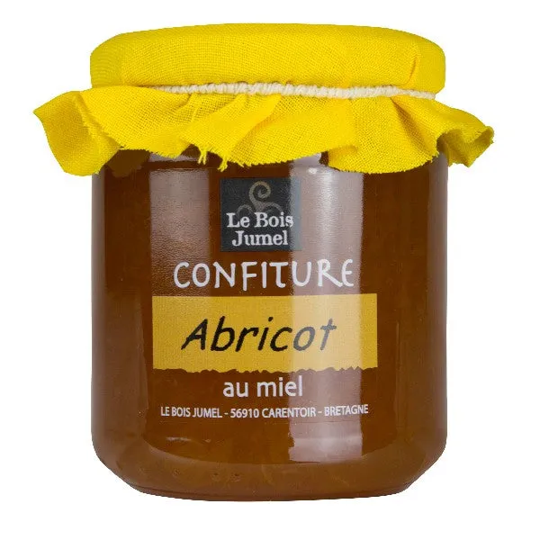 La Trinitaine Confiture abricot au miel 250 g fruitée