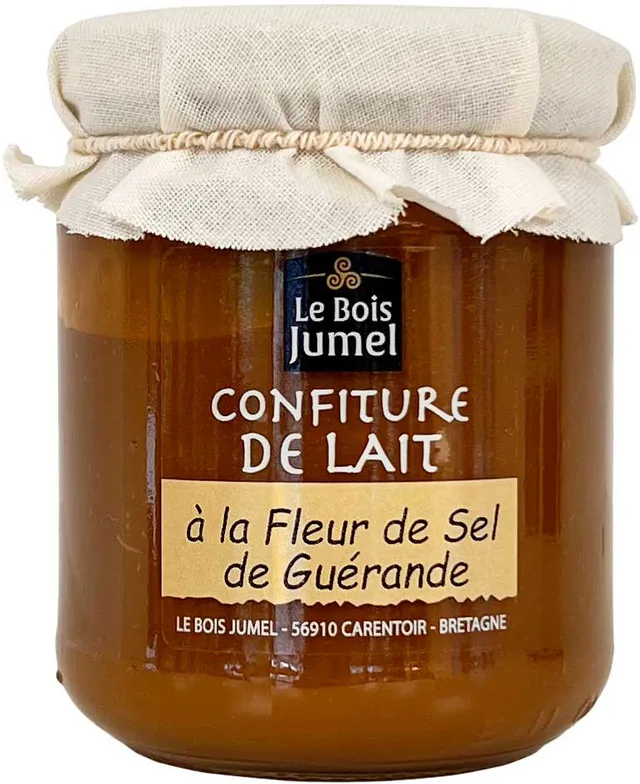 La Trinitaine Confiture de lait fleur de sel Confiture onctueuse