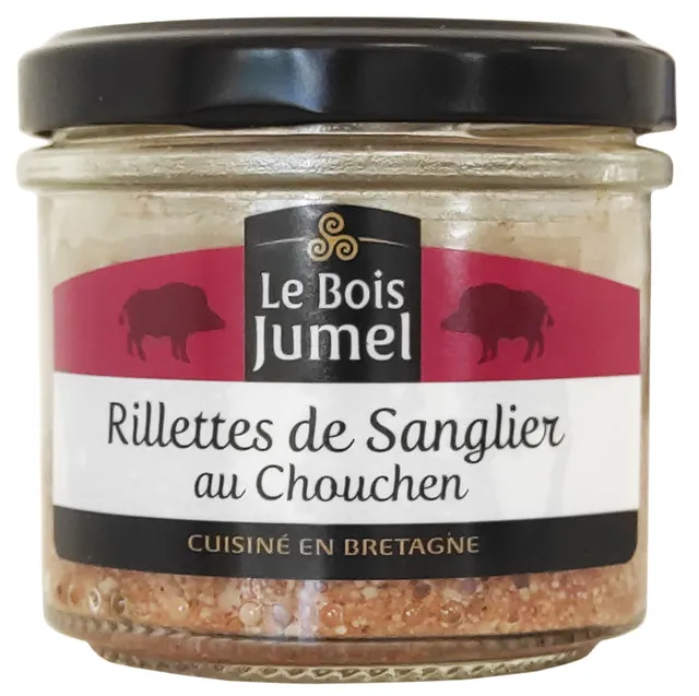 La Trinitaine Rillettes sanglier chouchen Bois Jumel
