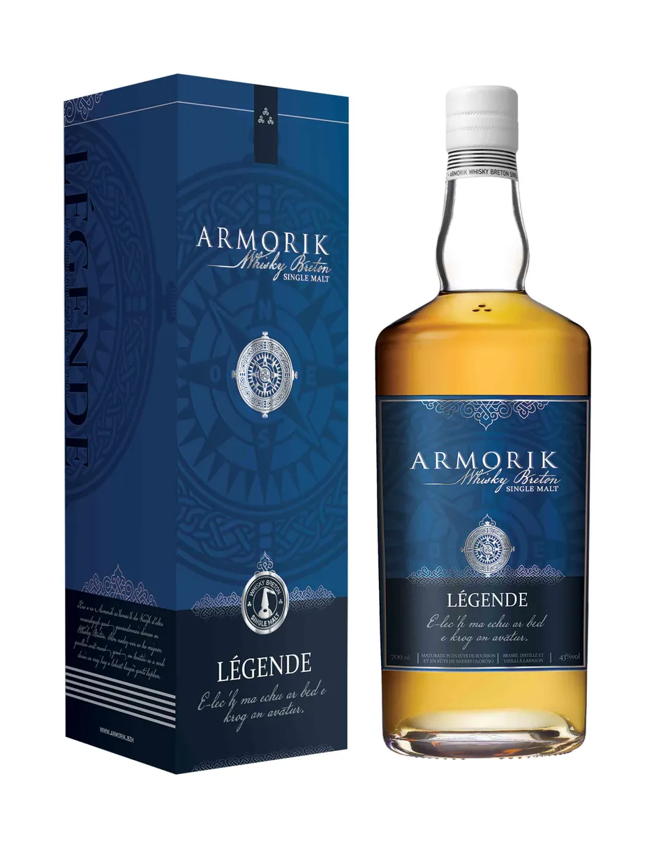 Armorik Légende Whisky breton bio 70cl 43% single malt