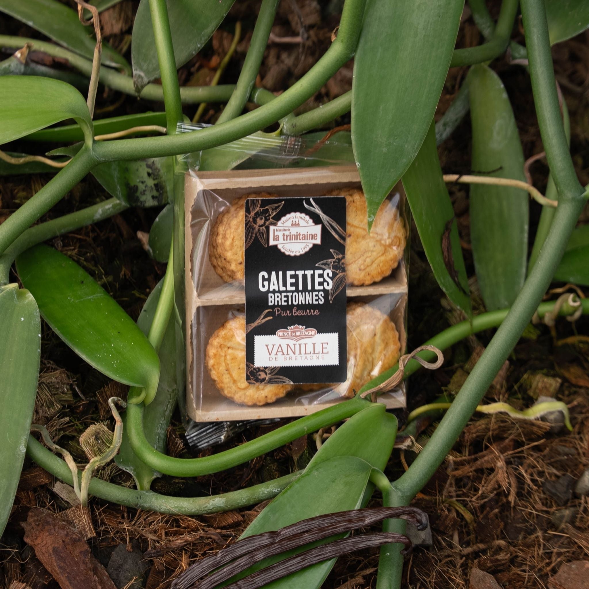 La Trinitaine Biscuits galette pur beurre vanille Bretagne