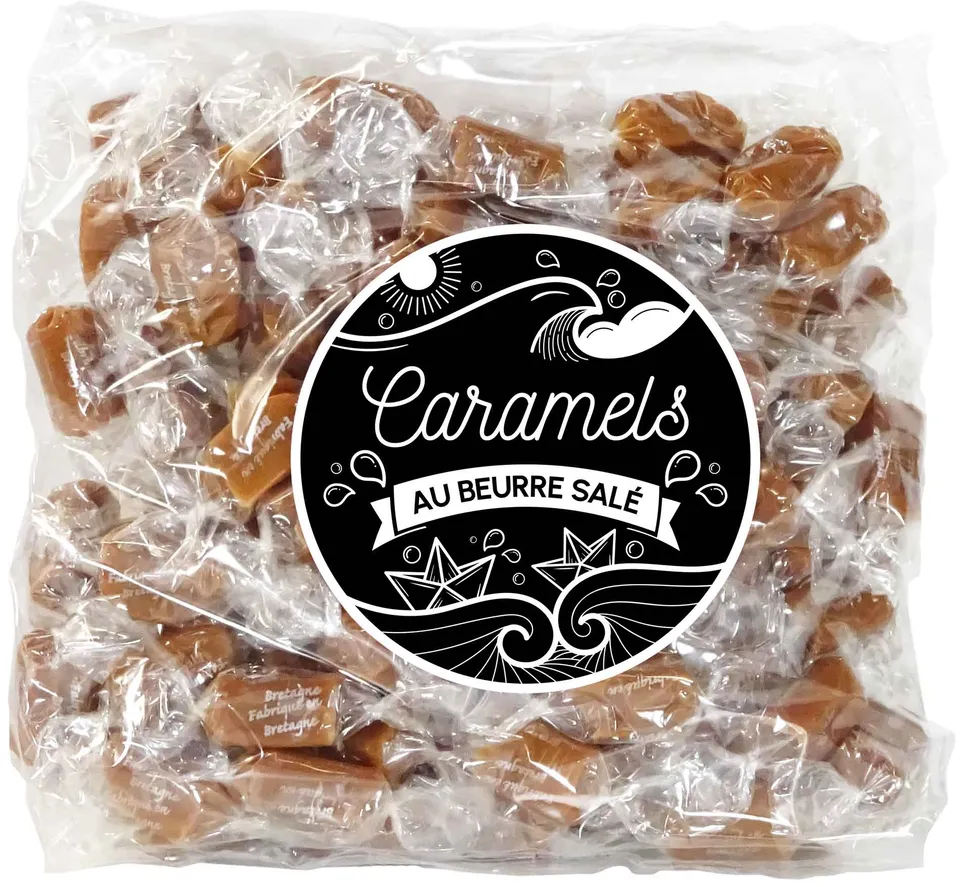 La Trinitaine Caramels beurre salé Guérande bonbons 1kg