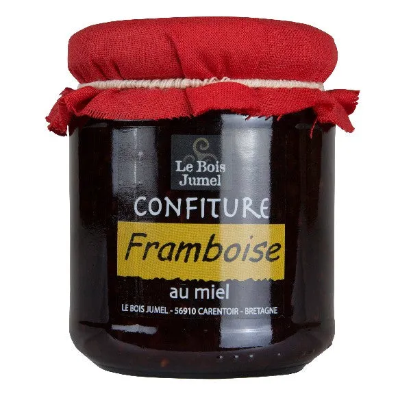 La Trinitaine Confiture framboise au miel 250 g primée