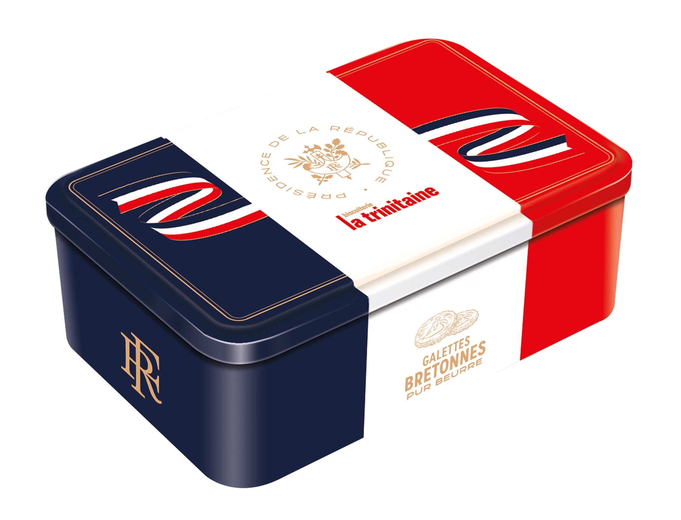 La Trinitaine Coffret Excellence Galette Bretonne Métal