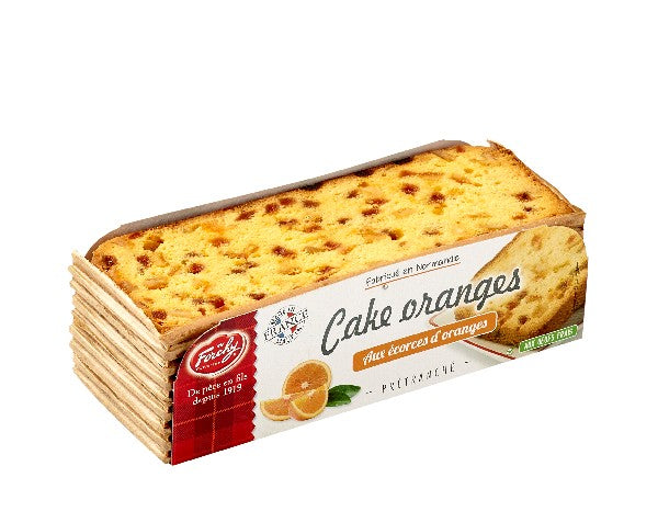 La Trinitaine Cake oranges pré-tranché écorces confites