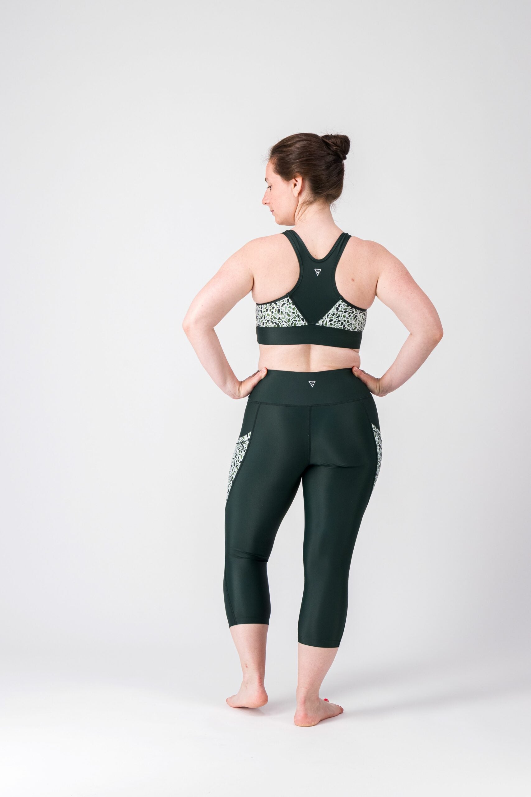 GAYASKIN Scotland legging 3/4 femme taille haute recyclé