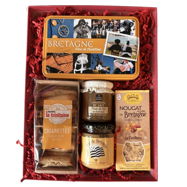 La Trinitaine Panier gourmand breton Traditions miel