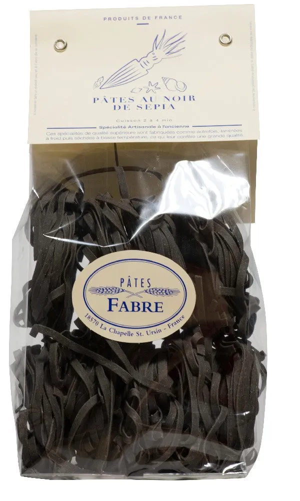La Trinitaine Tagliatelles noir de seiche Pâtes Fabre