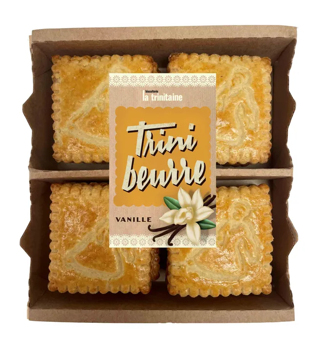 La Trinitaine Trinibeurre Vanille petit beurre breton