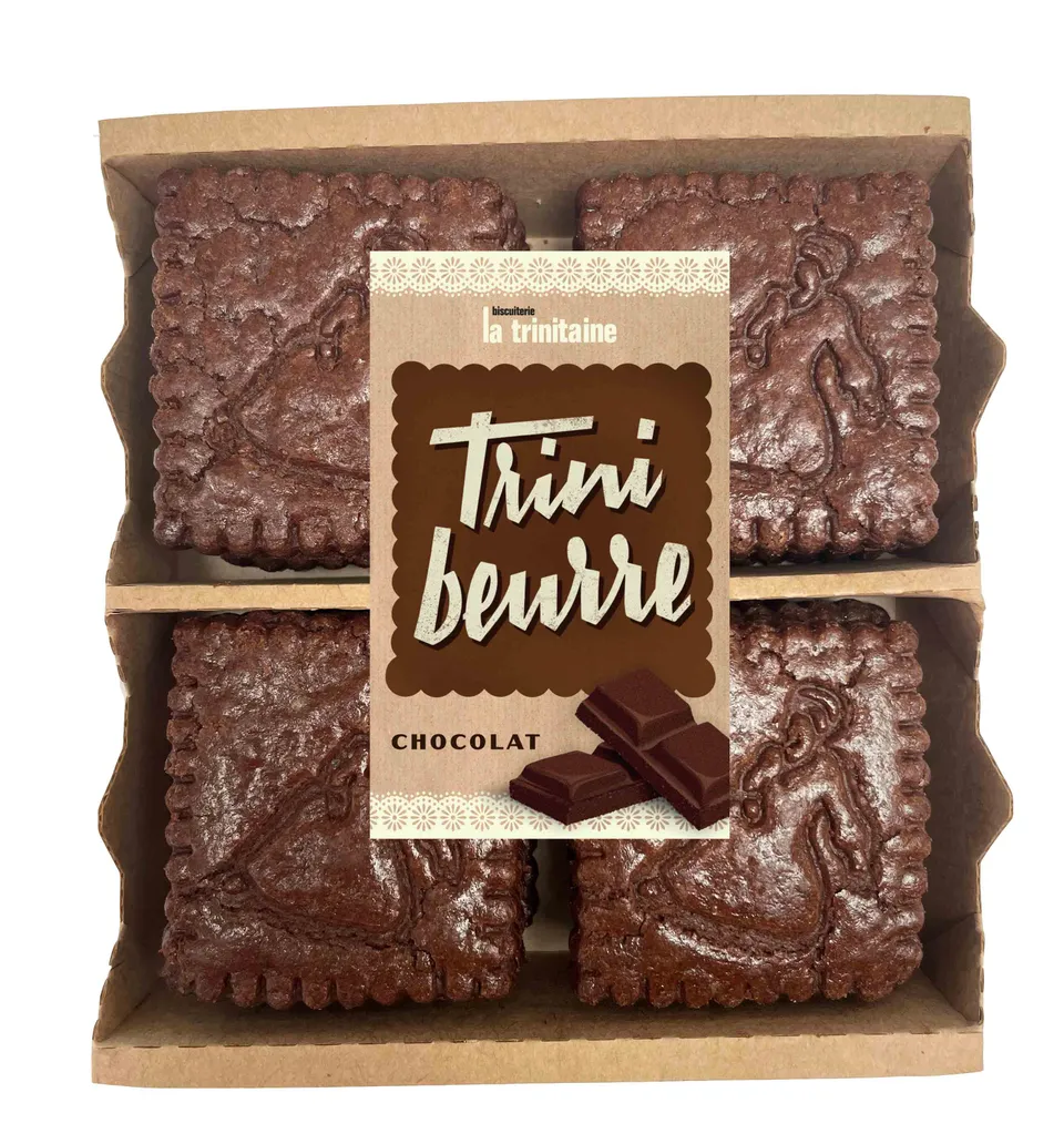 La Trinitaine Trinibeurre Chocolat petit-beurre fleur de sel