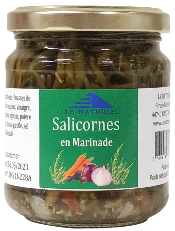 La Trinitaine Salicornes en marinade condiment 110g bocal