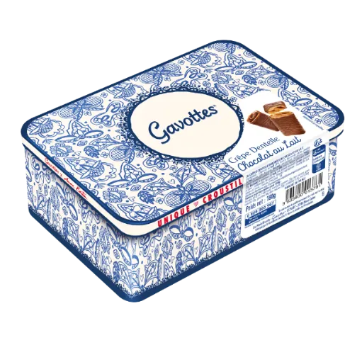 La Trinitaine Gavottes Lait Coffret Crêpes Dentelles Chocolat