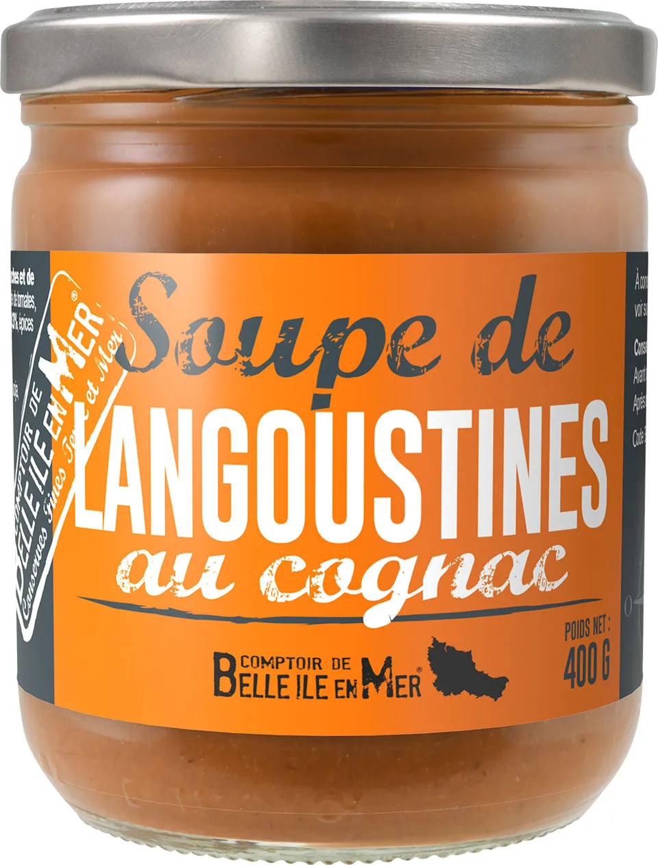 La Trinitaine Soupe de langoustines 400g poisson iodée