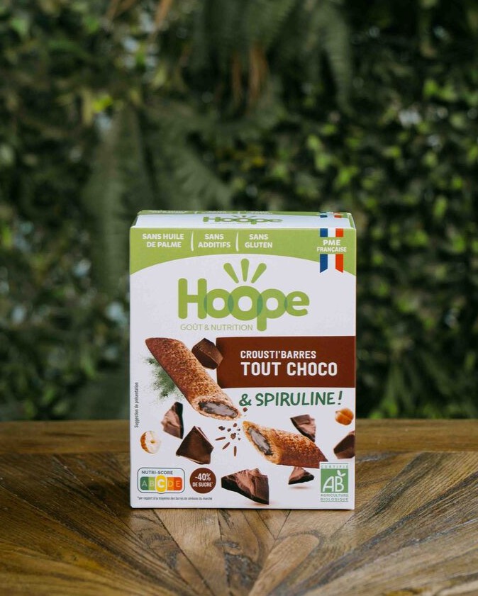 HOOPE Crousti'barres Tout Choco barres choco x12 fibres