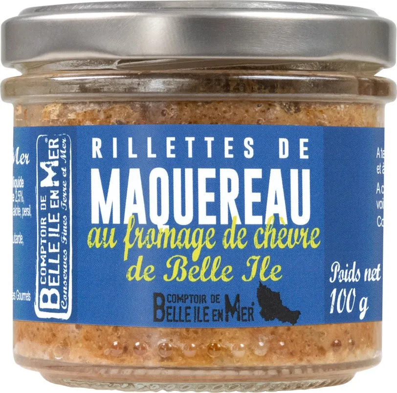 La Trinitaine rillettes maquereaux chèvre Belle-île apéritif