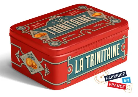 La Trinitaine Coffret Vintage rouge biscuits beurre