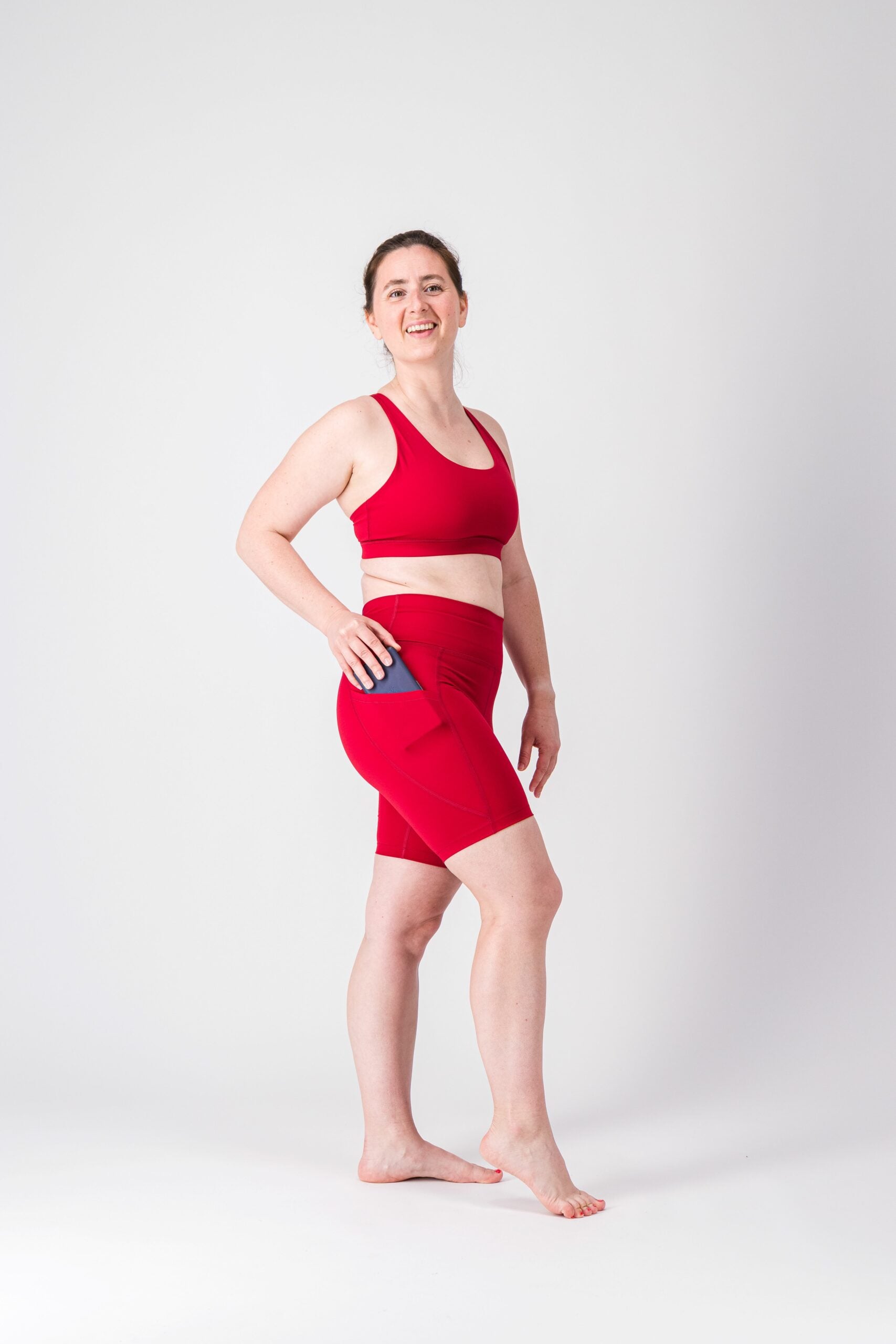 Gayaskin La Lumineuse short cuissard femme bleu été