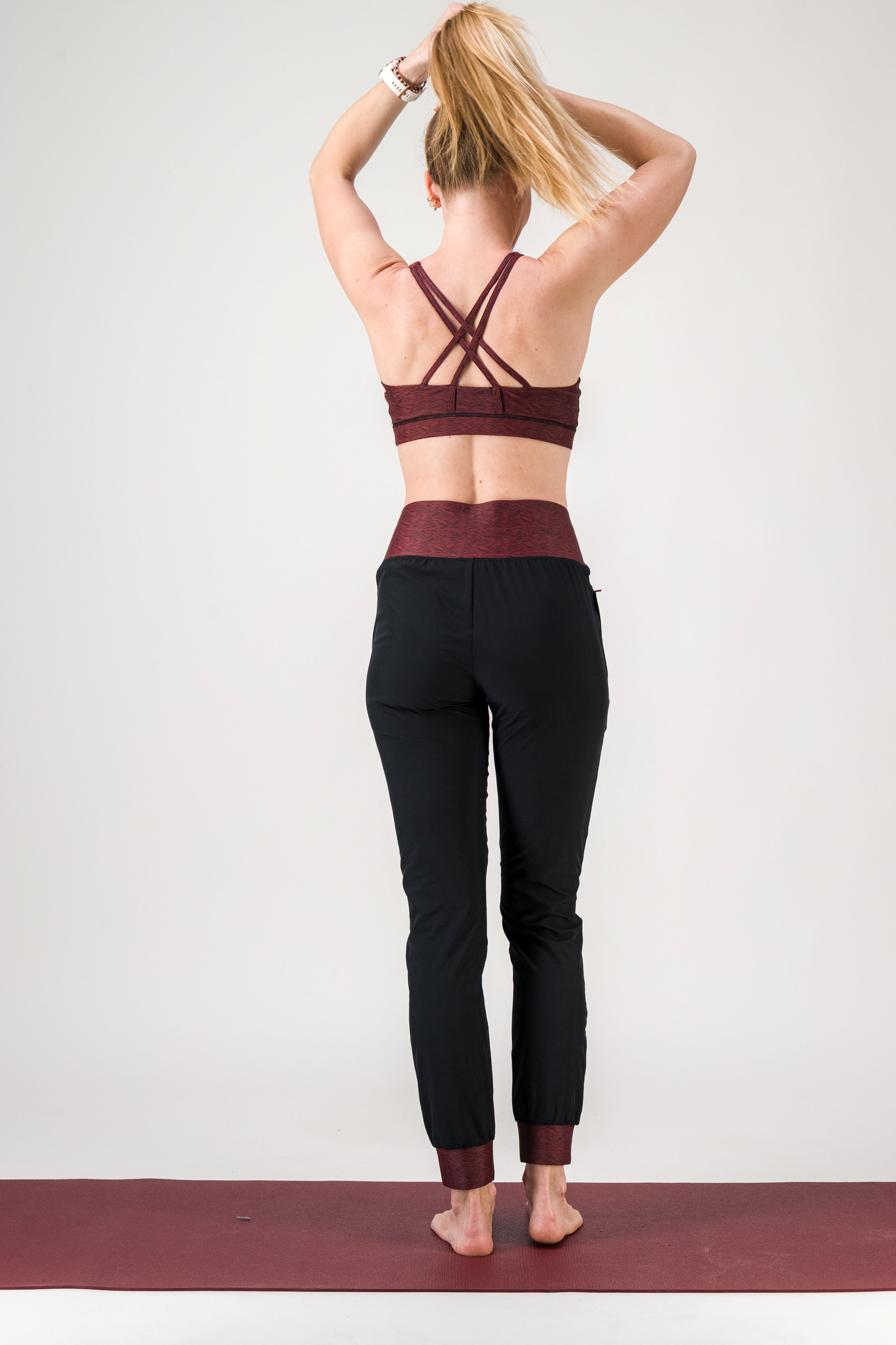 GAYASKIN Gaya Vibrations brassière sport bordeaux