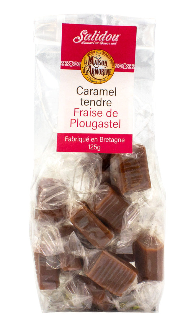 La Trinitaine Caramels fraise Plougastel bonbons fondants